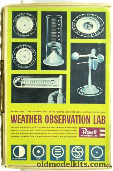 Revell Weather Observation Lab, Y8100 plastic model kit